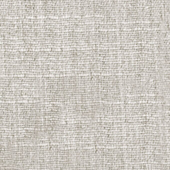 Woven fabric texture in pale gray, dense irregular weave with mottled surface, matte finish, brand label “turri > fabric cat. b > 762 c”.